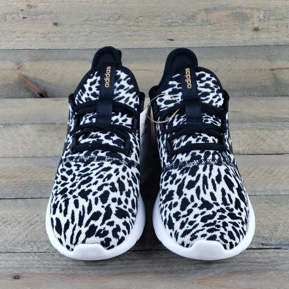 adidas Cloudfoam Pure 2.0 Leopard Print Black/White - Picture 5 of 10